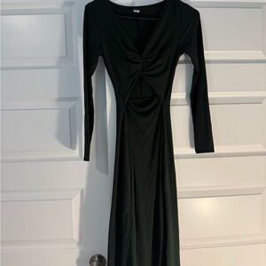 Dark Green Maxi